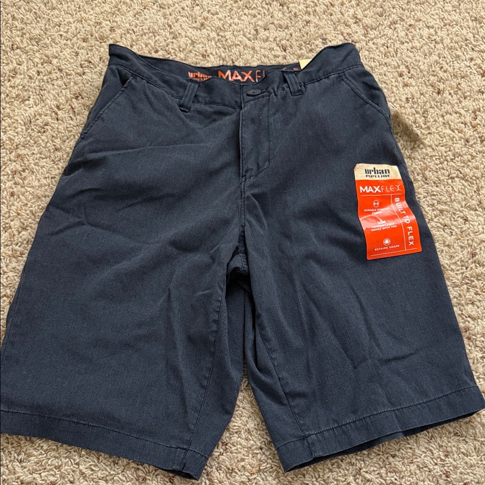 Urban Pipeline Men's Dark Blue Flex Shorts